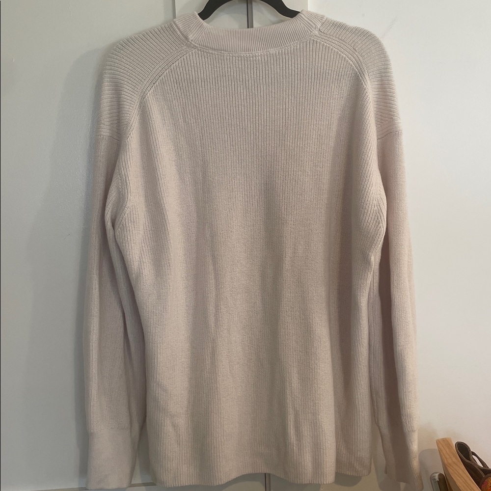 Lululemon Merino Wool Blend Ribbed Crewneck Sweater Size 8 - Picture 8 of 8